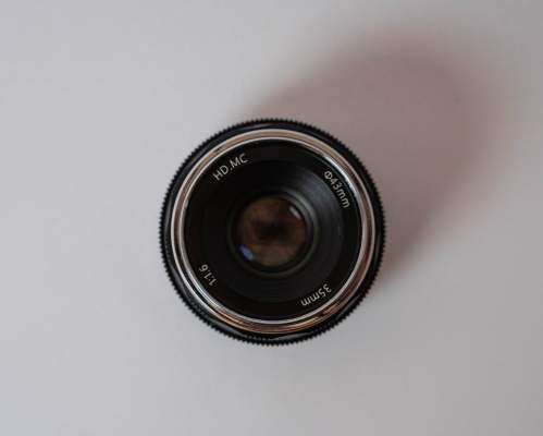 Pergear 35mm f1.6 lens for Fuji X mount